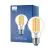 Philips MASTER LED Lamp Ultra Efficient E27 Peer Helder 5.2W 1095lm - 827 Zeer Warm Wit | Vervangt 75W