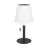 Eglo Tafellamp Montapalma Solar Staal Zwart 2W 190lm - 830 Warm Wit | IP54 - Dimbaar - USB-C