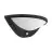 Eglo Wandlamp Belcreda Aluminium Antraciet 9W 1200lm - 830 Warm Wit | IP44 - Bewegings- en Lichtsensor