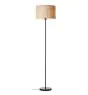 Brilliant Staande Lamp Wimea Metaal Zwart Beige | 380mm - Geschikt voor 1x E27