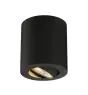SLV Triledo Plafondlamp Aluminium Zwart Rond 7.6W 640lm 38D - 830 Warm Wit