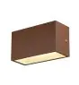 SLV Sitra M Up/Down Wandlamp Aluminium Overig 14W 1880lm - 830-840 CCT | Buitenverlichting - IP65