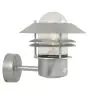 Nordlux Blokhus Wandlamp Staal en Glas Grijs | IP54 - Bewegings- en Lichtsensor - Geschikt voor E27