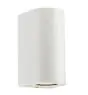 Nordlux Canto Maxi 2 Wandlamp Aluminium Wit Up & Down | IP44 - Geschikt voor 2x GU10