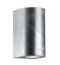 Nordlux Canto Wandlamp Staal Zilver Up & Down | Geschikt voor 2x GU10