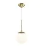 Nordlux Grant Pendelarmatuur Glas Goud | Geschikt voor E14
