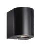Nordlux Canto 2 Wandlamp Aluminium Zwart Up & Down 10.6W 500lm - 830 Warm Wit