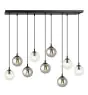 Emibig Hanglamp Cosmo Staal Zwart | Geschikt voor 9x E14 - Max 10W