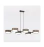 Emibig Hanglamp Drumz Staal Bruin | Geschikt voor 6x E14 - Max 10W