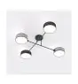 Emibig Plafondlamp Maga Staal Zwart | Geschikt voor 4x E14 - Max 10W
