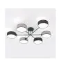 Emibig Plafondlamp Maga Staal Zwart | Geschikt voor 6x E14 - Max 10W