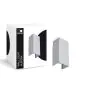 D'Lite Wandlamp Aurora Zilver Up & Down 6.5W 500lm - 830-840 CCT | IP54