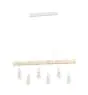 Eglo Hanglamp Townshend Staal Wit Hout | IP20 - Geschikt voor 6x E27 