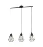 Eglo Hanglamp Tarbes Staal Zwart | IP20 - Geschikt voor 3x E27 