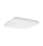 Eglo Wand en Plafondlamp Frania Staal Wit 5.5W 600lm - 830 Warm Wit | IP20 