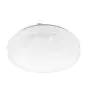 Eglo Wand en Plafondlamp Frania-S Staal Wit 10W 1100lm - 830 Warm Wit | IP20 