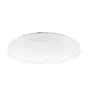 Eglo Wand en Plafondlamp Frania-S Staal Wit 5.5W 600lm - 830 Warm Wit | IP20 