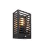 Eglo Wandlamp Alamonte 3 Buitenverlichting Staal Zwart | Geschikt voor E27