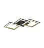 Eglo Plafondlamp Calliera Staal Zwart Goud 20W 2500lm - 840 Koel Wit | IP20 - Dimbaar 