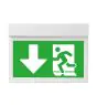 Noxion LED Nooduitgang Bord | Wall/Plafond Montage | 3.5W 20lm | 30m Kijkafstand - 3 Uur Noodverlichting - Incl. 4 Richtingen