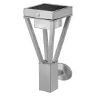 Ledvance LED Wandlamp Buitenverlichting Endura Stijl Roestvrij Staal 6W 550lm - 830 Warm Wit | IP44 - Bewegings- en Lichtsensor