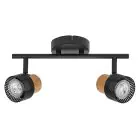 Ledvance LED Decor Spot Cork Staal Zwart 6W 460lm - 827 Zeer Warm Wit | Dimbaar