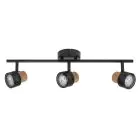 Ledvance LED Decor Spot Cork Staal Zwart 10W 690lm - 827 Zeer Warm Wit | Dimbaar