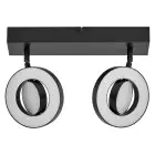 Ledvance LED Decor Spot Saturn Kunststof Zwart 21W 440lm - 830-842-865 CCT