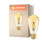 Ledvance Vintage 1906 LED E27 Peer Helder 6.5W 725lm - 824 Zeer Warm Wit | Dimbaar - Vervangt 55W