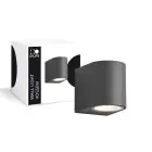 D'Lite Wandlamp Vossem Zwart | IP54 - Geschikt Voor 1x GU10