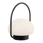 Nordlux Tafellamp Sponge Accu Zwart 4.8W 300lm - 827 Zeer Warm Wit | 3-Staps Dimbaar
