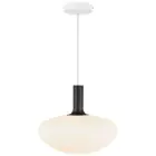Nordlux Alton Pendelarmatuur Glas Zwart | Geschikt voor E27
