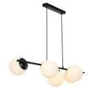 Nordlux Lilly Hanglamp Zwart | Geschikt voor 5x E14