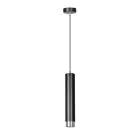 Emibig Hanglamp Kibo Staal Zwart | Geschikt voor 1x GU10 - Max 10W