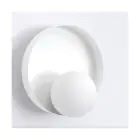 Emibig Wandlamp Kido Staal Wit | Geschikt voor 1x G9 - Max 8W