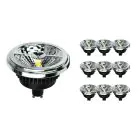 Voordeelpak 10x Noxion Lucent LED Spot GU10 AR111 12W 600lm 40D - 927 Zeer Warm Wit | Beste Kleurweergave - Dimbaar - Vervangt 50W