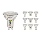 Voordeelpak 10x Noxion LED Spot GU10 PAR16 4.8W 450lm 36D - 827 Zeer Warm Wit | Vervangt 65W