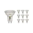 Voordeelpak 10x Noxion LED Spot GU10 PAR16 5.5W 560lm 36D - 830 Warm Wit | Vervangt 75W