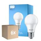Voordeelpak 6x Philips Corepro LED Lamp E27 Peer Mat 10W 1055lm - 840 Koel Wit | Vervangt 75W