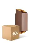Voordeelpak 10x Nordlux Nico Wandlamp Aluminium Roestig Up & Down | IP54 - Geschikt voor 2x GU10