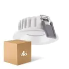 Voordeelpak 4x Ledvance LED Spot Air Fix Aluminium Wit 6W 570lm 36D - 940 Koel Wit | Zaagmaat 68mm - IP65 - Beste Kleurweergave - Dimbaar