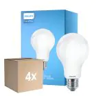 Voordeelpak 4x Philips Corepro LED Lamp E27 Peer Mat 17.5W 2452lm - 865 Daglicht | Vervangt 150W