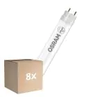 Voordeelpak 8x Osram LED Buis T8 (EM/Mains) Standard Output 5.4W 650lm - 840 Koel Wit | 44cm - Vervangt 15W
