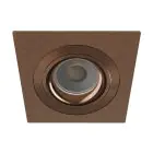 Noxion Inbouw Spot Boxi MR16 Kantelbaar Textuur & Glanzend Goud | Zaagmaat 80mm - IP20 - Incl. GU10 Fitting