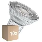 Voordeelpak 10x Ledvance LED Spot GU10 PAR16 2.4W 230lm 36D - 930 Warm Wit | Beste Kleurweergave - Dimbaar - Vervangt 35W