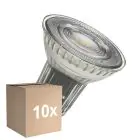 Voordeelpak 10x Ledvance LED Spot GU10 PAR16 6.1W 575lm 36D - 930 Warm Wit | Beste Kleurweergave - Dimbaar - Vervangt 80W