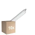 Voordeelpak 10x Philips LED Waterdichte Montagebalk CoreLine WT120C G3 13W 2000lm - 840 Koel Wit | 60cm - Vervangt 2x18W