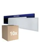 Voordeelpak 10x Noxion LED Paneel Delta Value V5 28W 3920lm - 830-840 CCT | 120x30cm - UGR