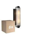 Voordeelpak 6x Nordlux Nimal Wandlamp Kunststof Zwart | Geschikt voor E14