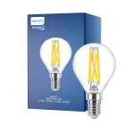 Philips MASTER LED E14 Kogel Filament Helder 3.4W 470lm - 922-927 Dim To Warm | Beste Kleurweergave - Dimbaar - Vervangt 40W